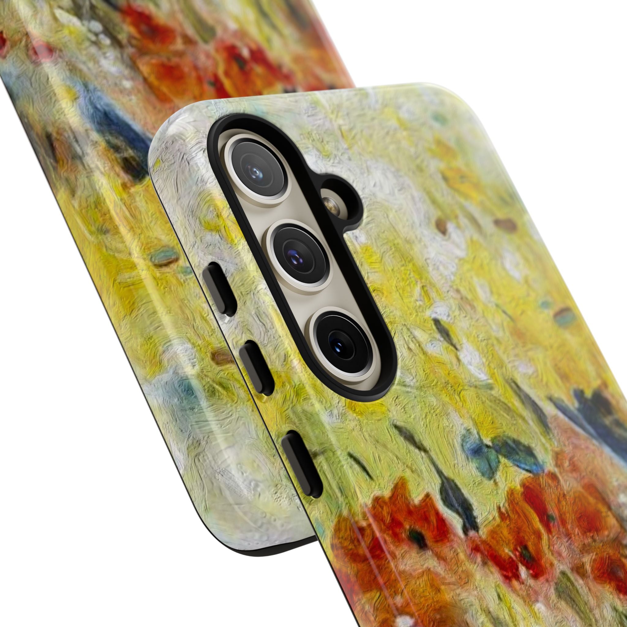 Floral Watercolor Phone Case — Yellow Garden Tough Cases