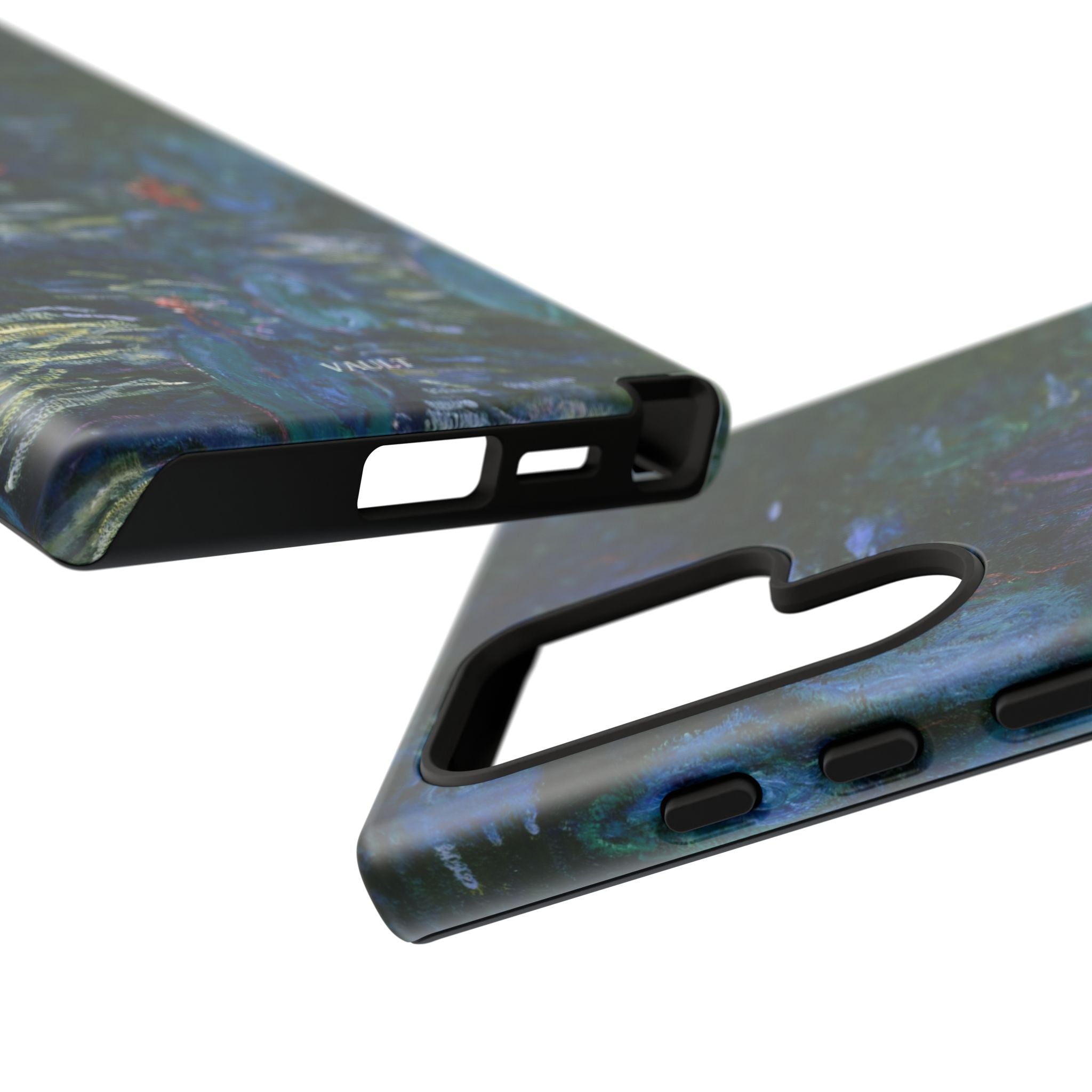 Water Lilies Tough Phone Case — Impressionist Art Protective Cover
