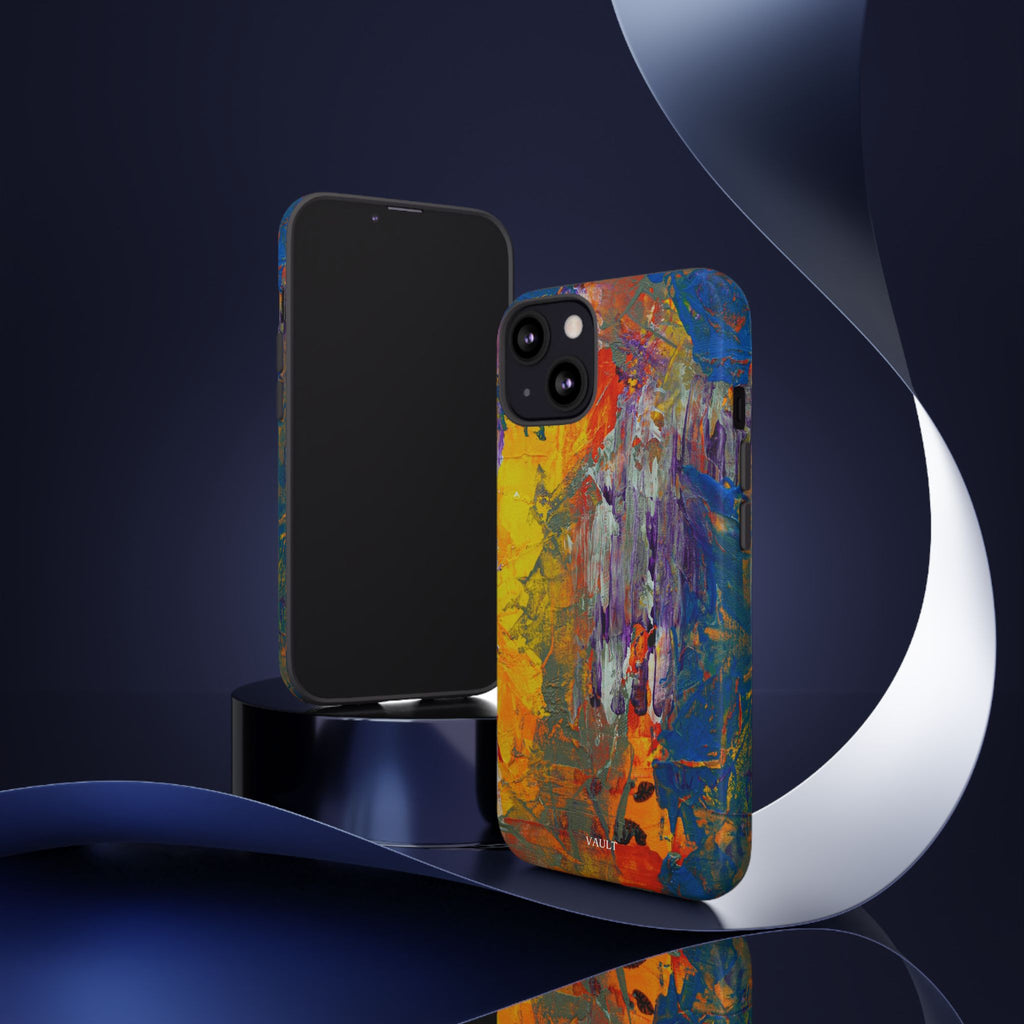 Abstract Color Splash Phone Case — Vibrant Artistic Protective Cover