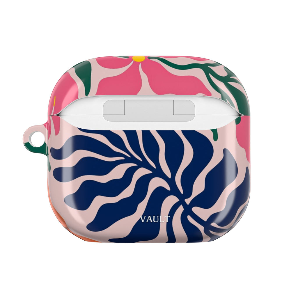 AirPod Case — Pink Floral Swirl Protective Cover