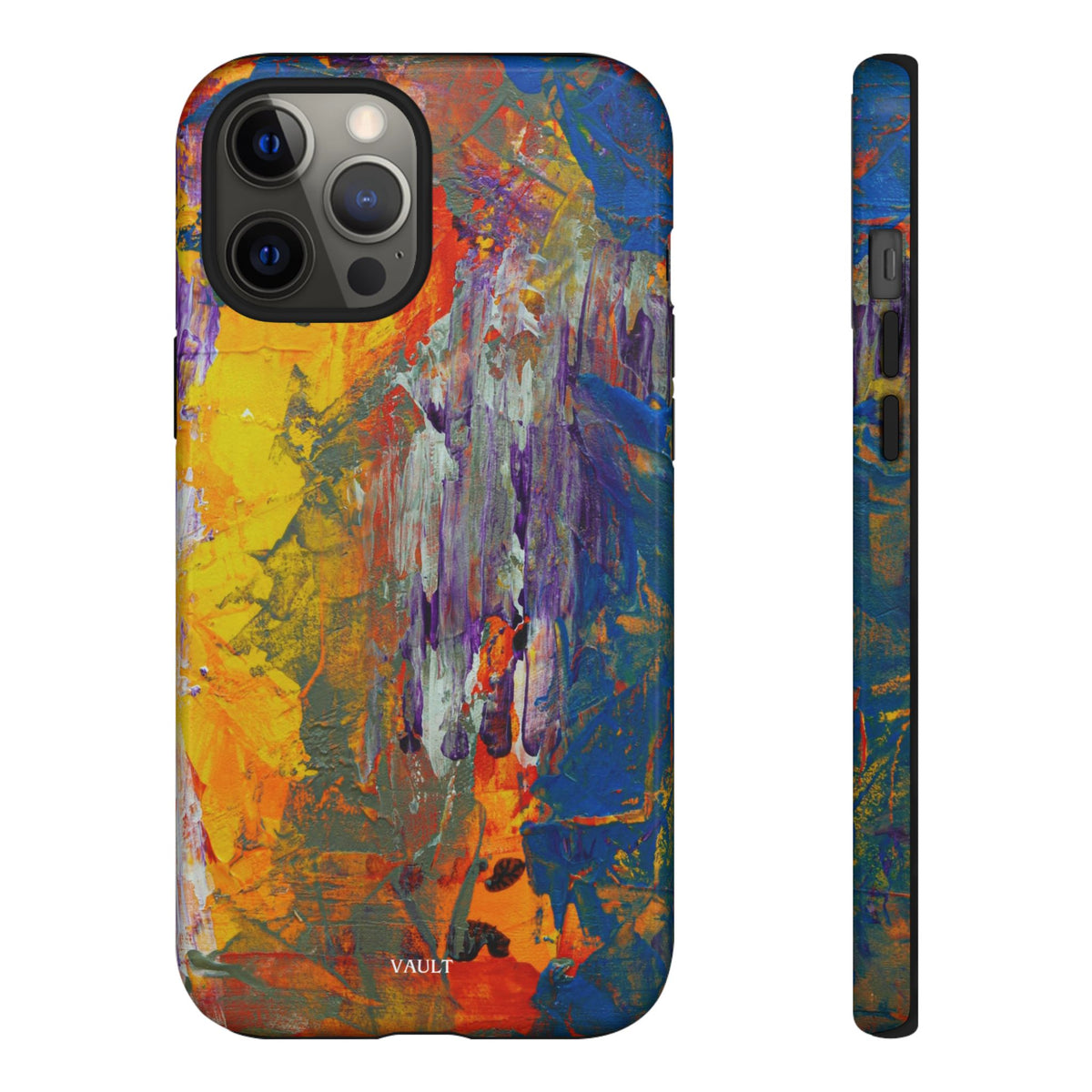 Abstract Color Splash Phone Case — Vibrant Artistic Protective Cover