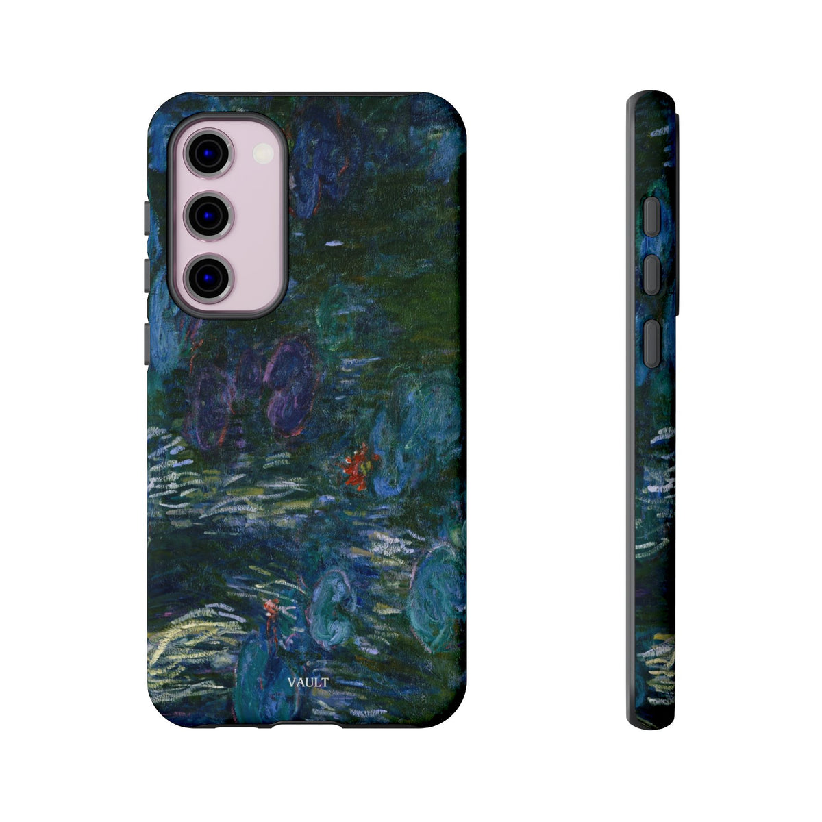 Water Lilies Tough Phone Case — Impressionist Art Protective Cover