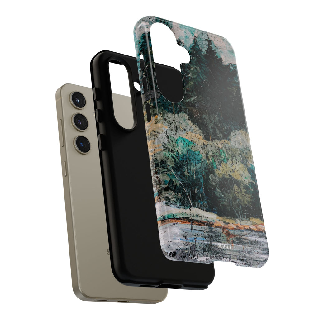 Phone Case - Moody Forest Landscape Protective Tough Case