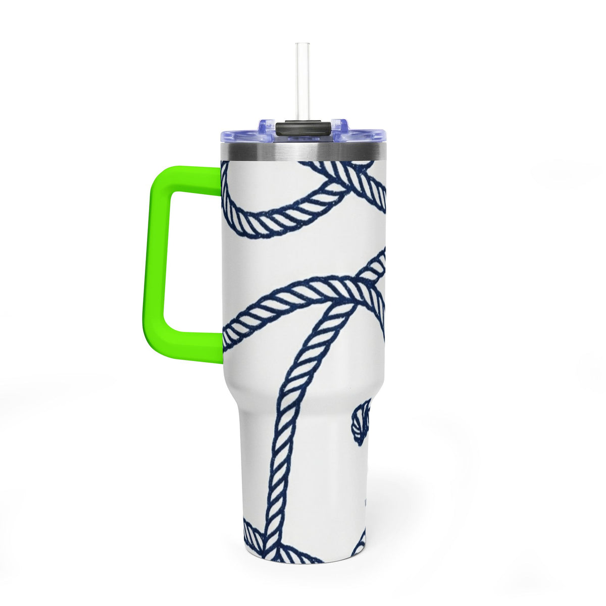 Nautical Rope 40oz Vacuum Tumbler
