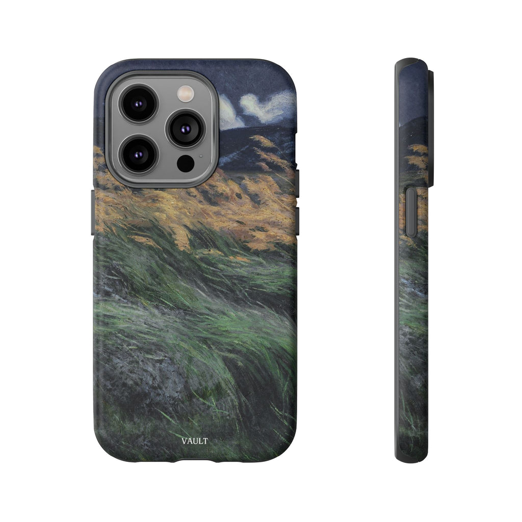 Phone Case — Windblown Coastal Landscape Durable Protective Cover