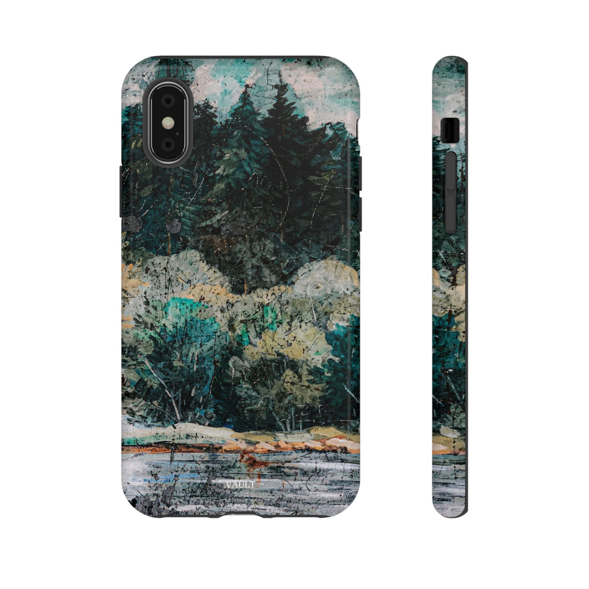 Phone Case - Moody Forest Landscape Protective Tough Case