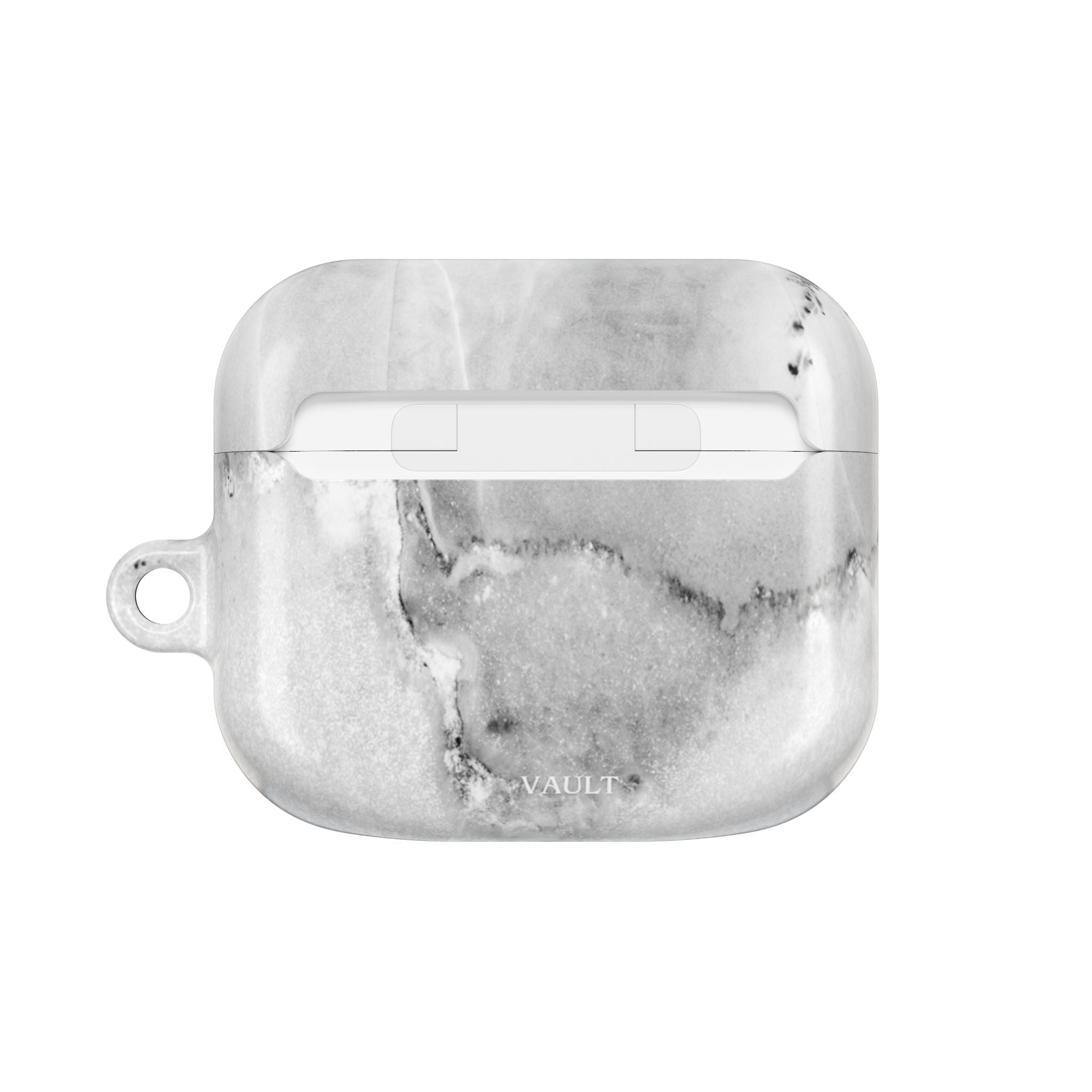 Marble Ink AirPod Case — Black & White Abstract Protective Cover