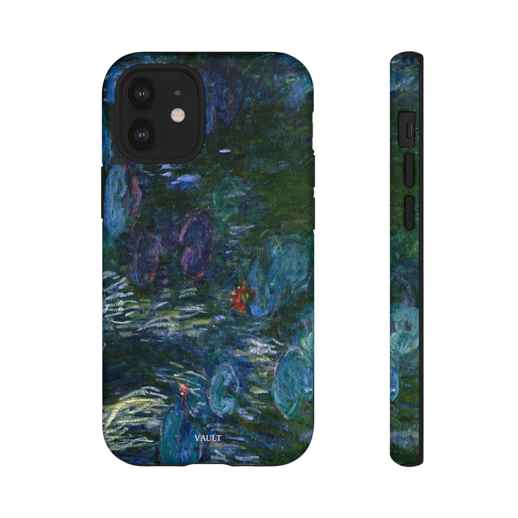 Water Lilies Tough Phone Case — Impressionist Art Protective Cover