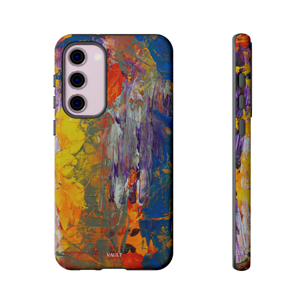 Abstract Color Splash Phone Case — Vibrant Artistic Protective Cover