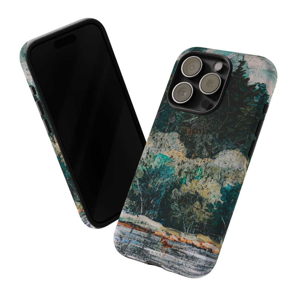 Phone Case - Moody Forest Landscape Protective Tough Case
