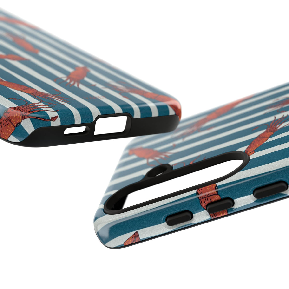 Shrimp Stripe Phone Case