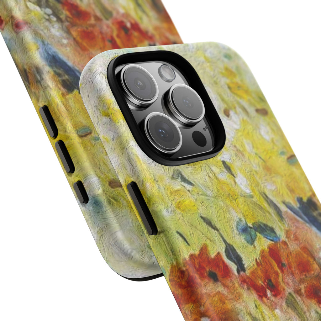 Floral Watercolor Phone Case — Yellow Garden Tough Cases