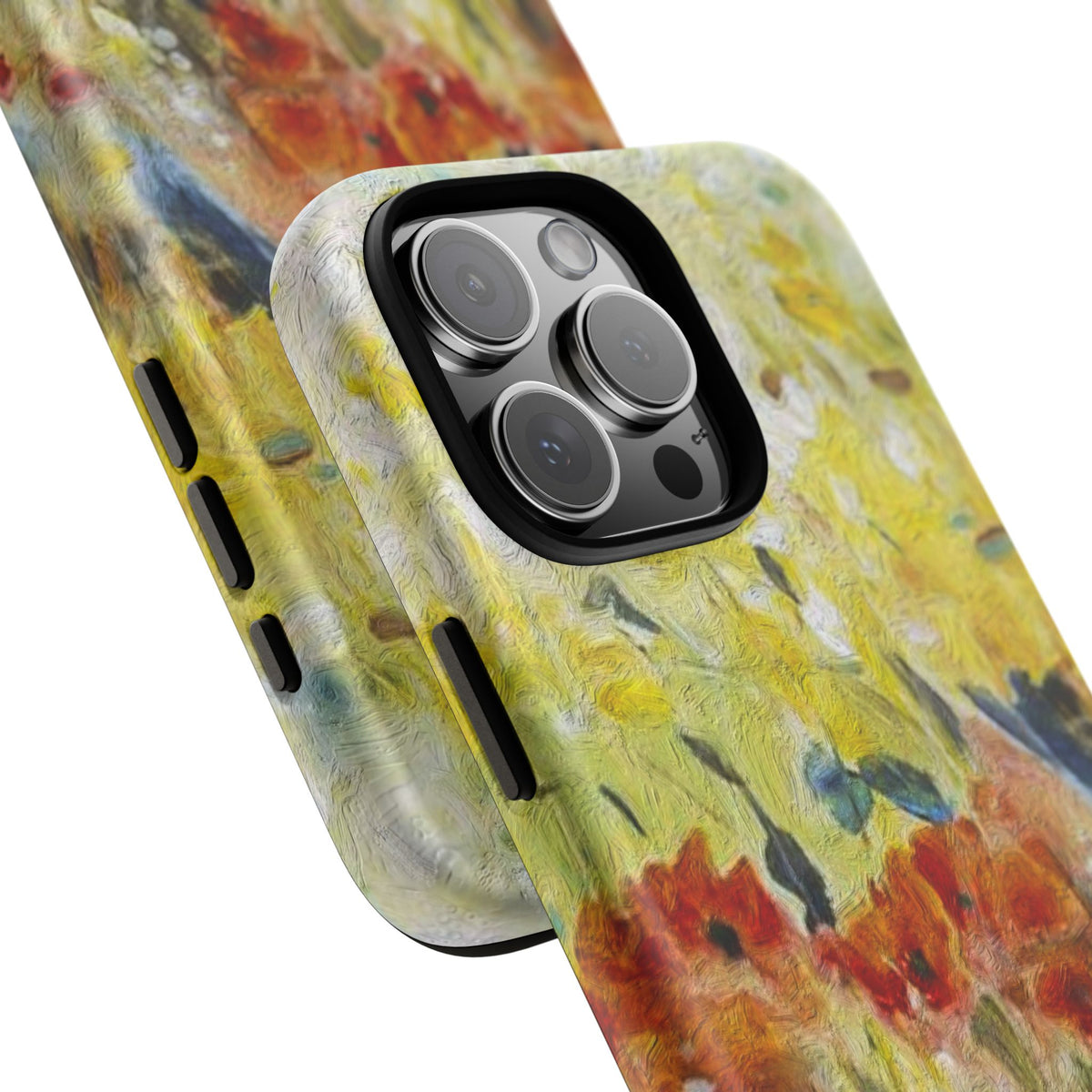 Floral Watercolor Phone Case — Yellow Garden Tough Cases