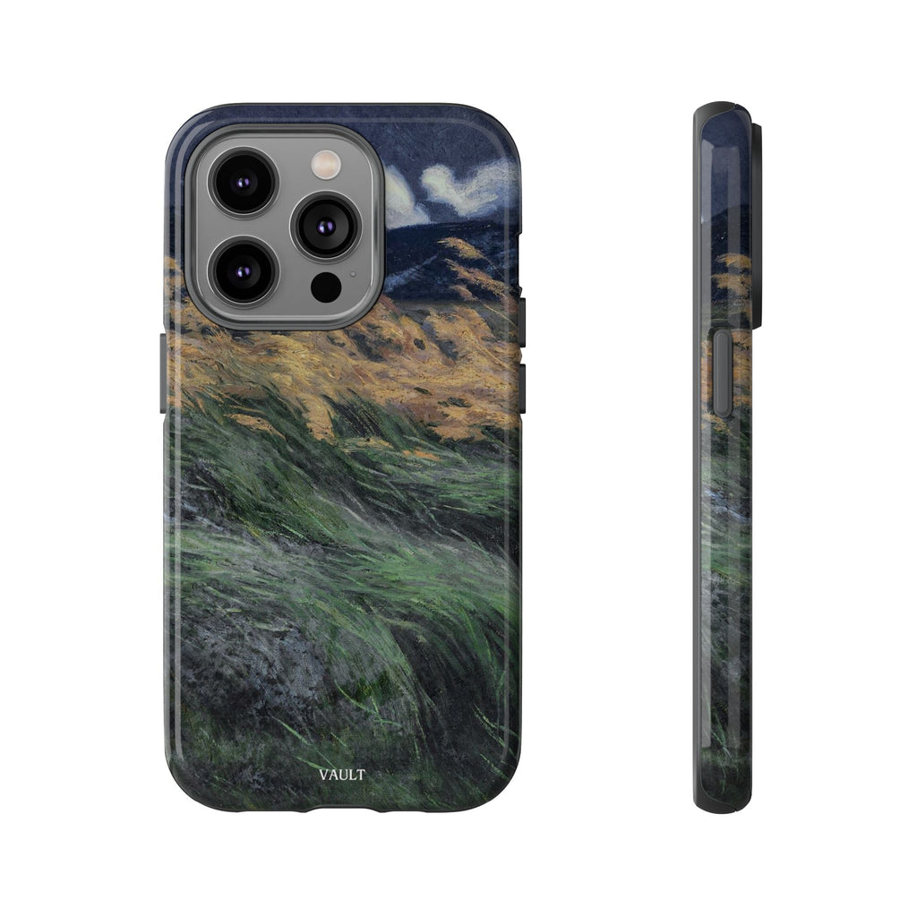 Phone Case — Windblown Coastal Landscape Durable Protective Cover