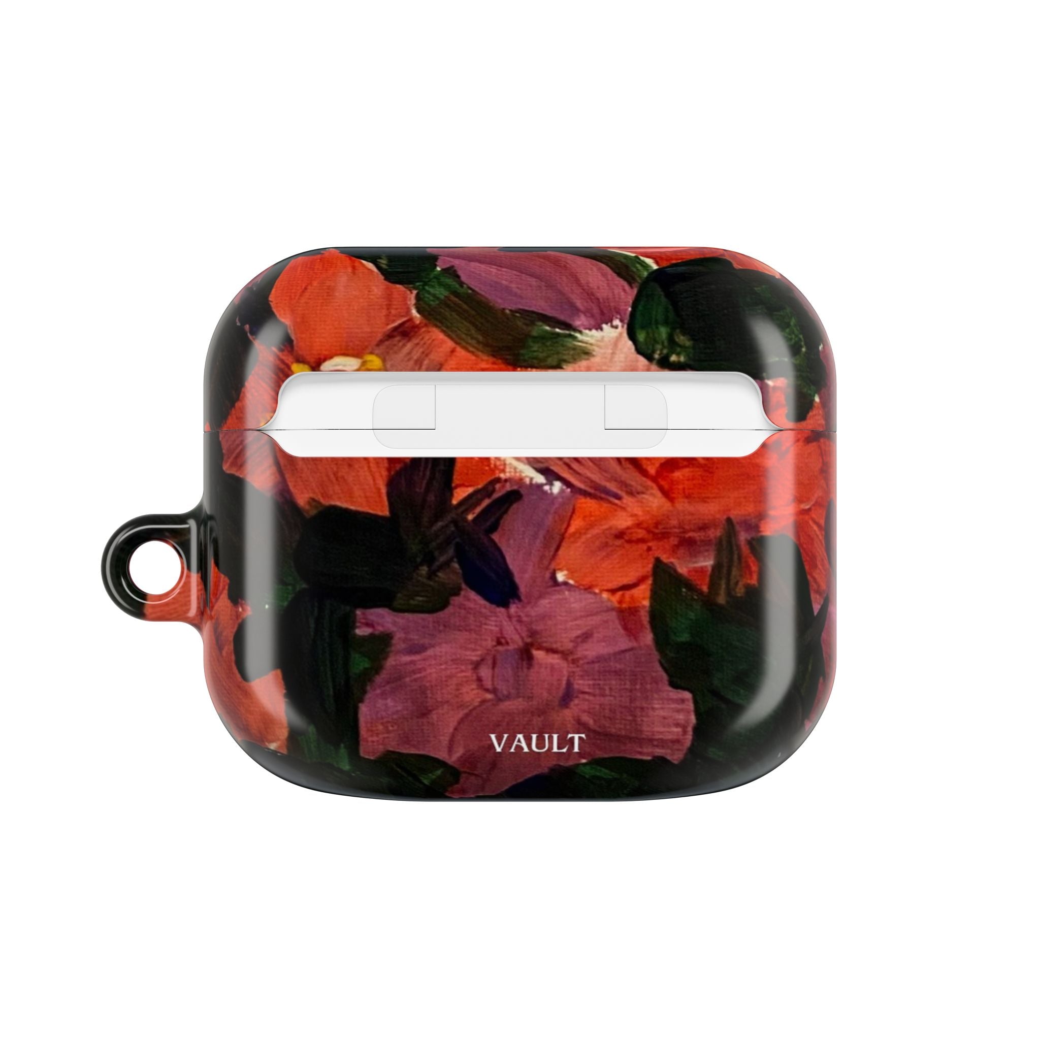 Floral Red Bloom AirPod Case