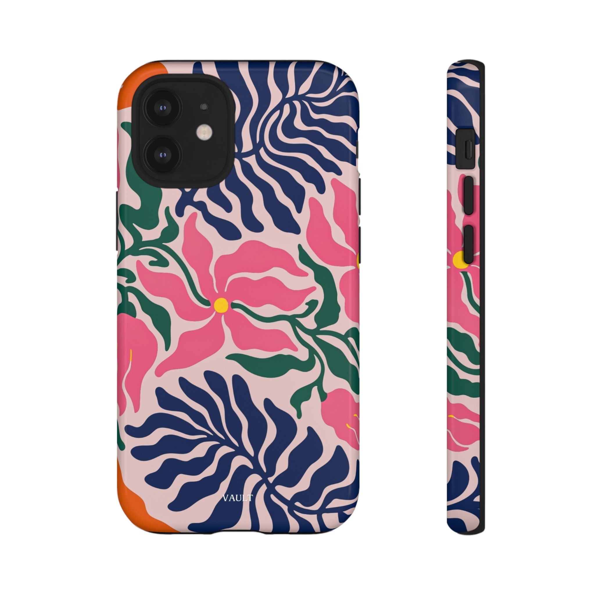 Floral Retro Tough Phone Case