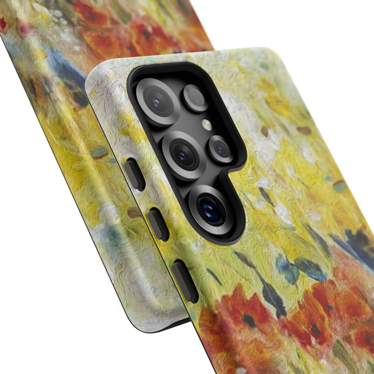 Floral Watercolor Phone Case — Yellow Garden Tough Cases