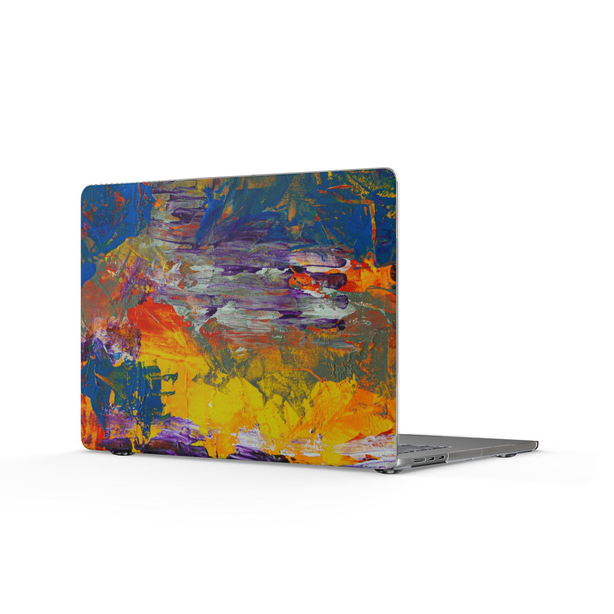 Abstract Brush Art MacBook Cases