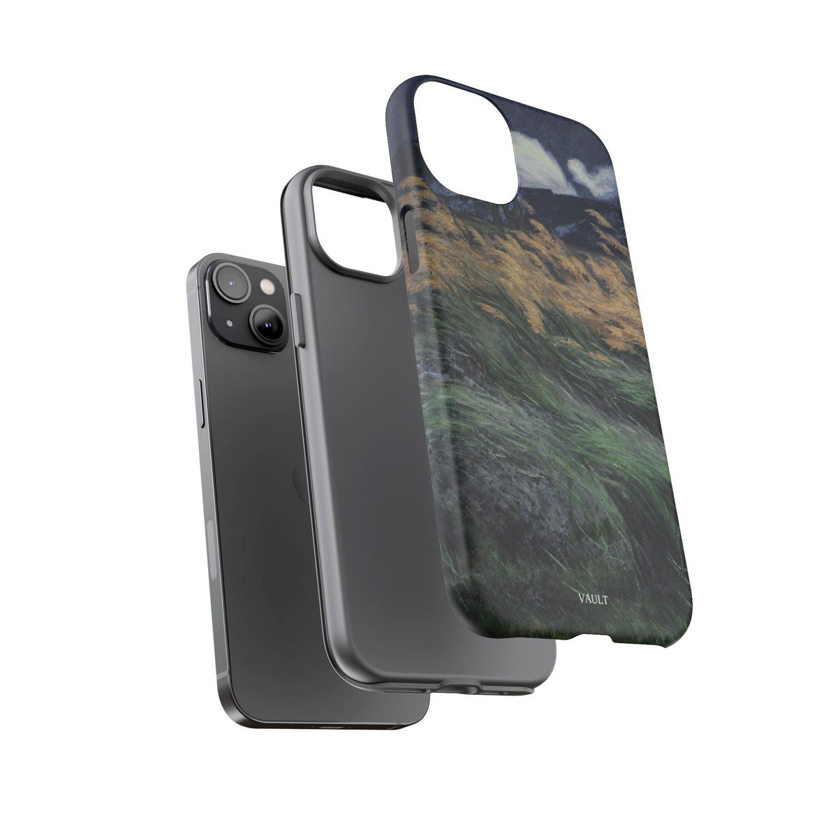 Phone Case — Windblown Coastal Landscape Durable Protective Cover