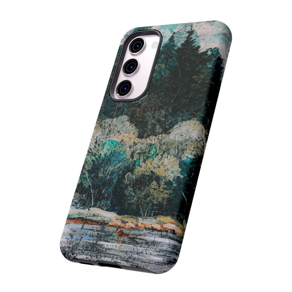 Phone Case - Moody Forest Landscape Protective Tough Case