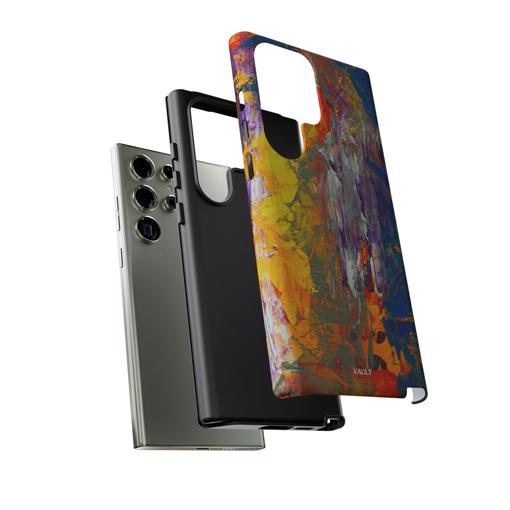 Abstract Color Splash Phone Case — Vibrant Artistic Protective Cover