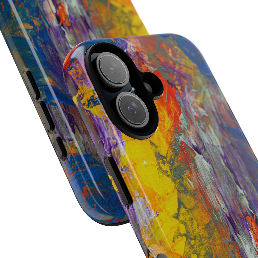 Abstract Color Splash Phone Case — Vibrant Artistic Protective Cover