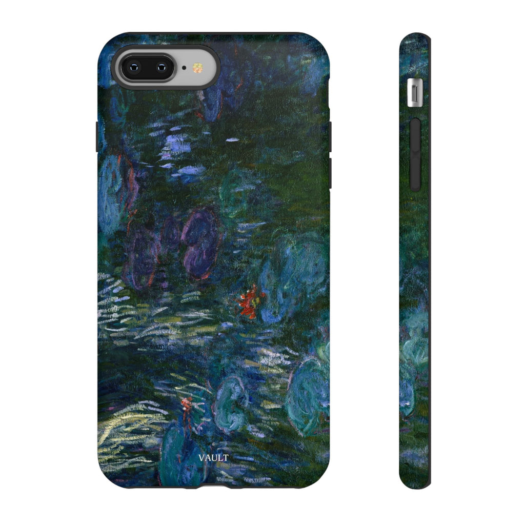Water Lilies Tough Phone Case — Impressionist Art Protective Cover