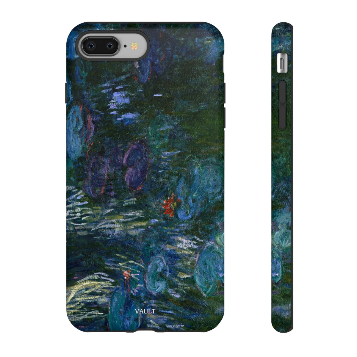 Water Lilies Tough Phone Case — Impressionist Art Protective Cover
