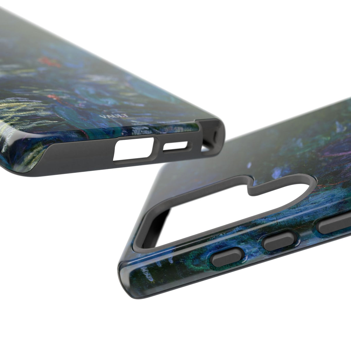 Water Lilies Tough Phone Case — Impressionist Art Protective Cover