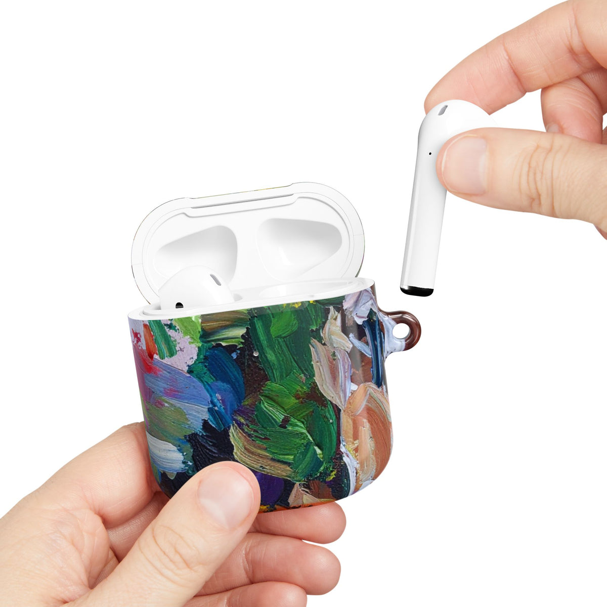 Abstract Brushstroke AirPod Cases