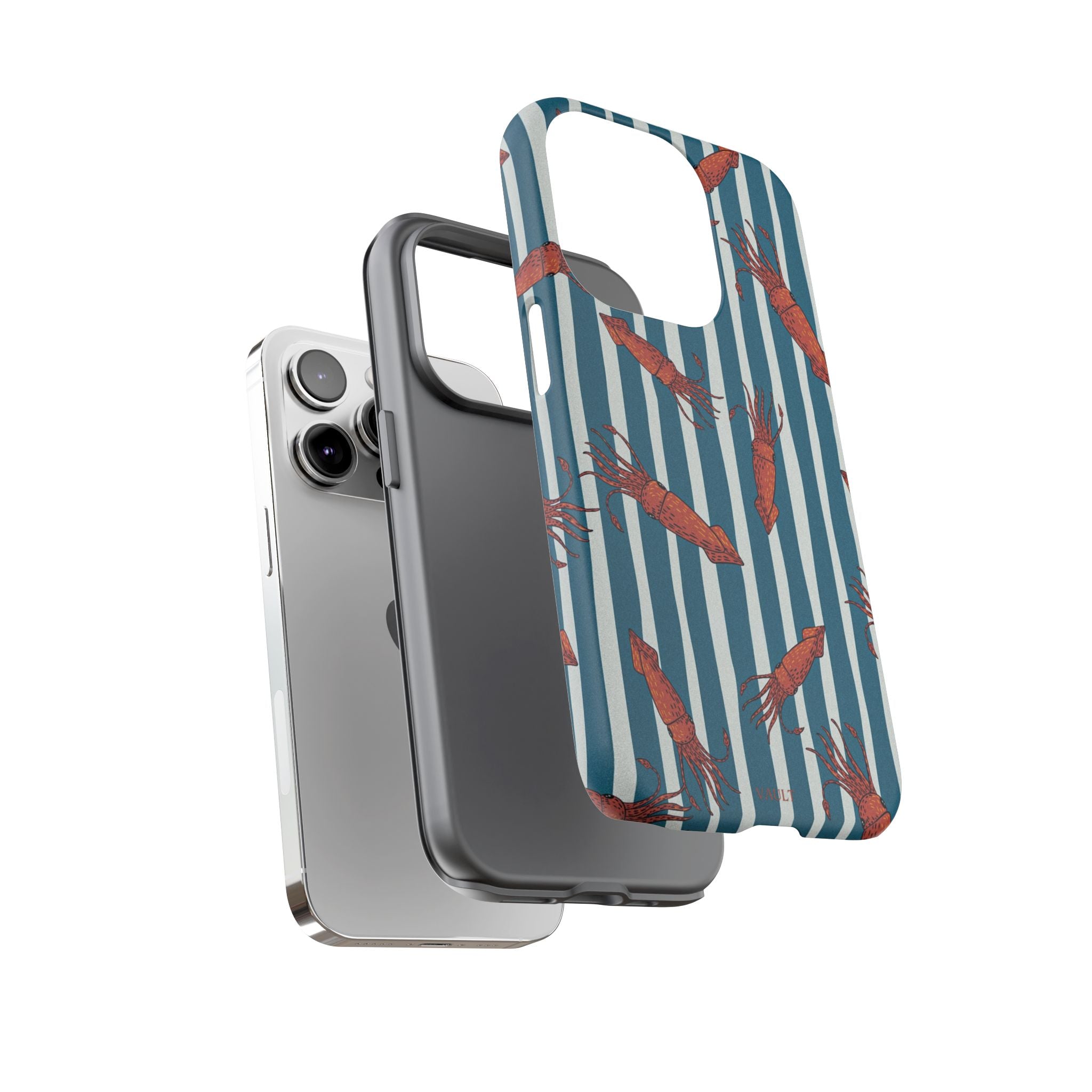 Shrimp Stripe Phone Case