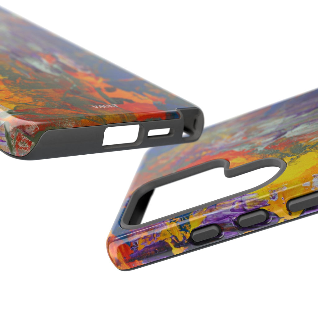 Abstract Color Splash Phone Case — Vibrant Artistic Protective Cover