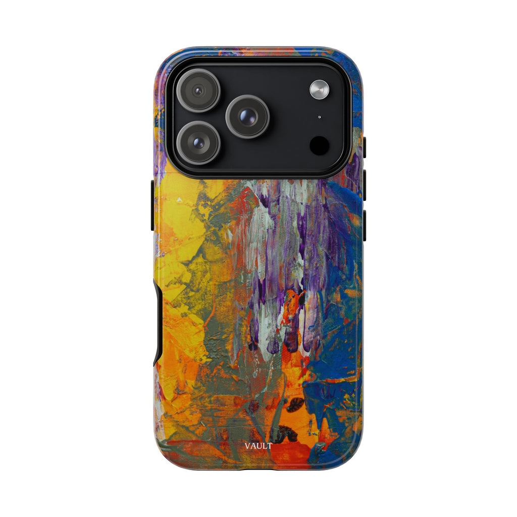 Abstract Color Splash Phone Case — Vibrant Artistic Protective Cover