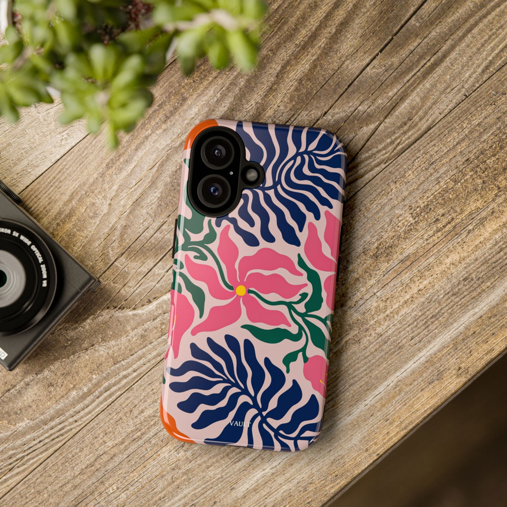 Floral Retro Tough Phone Case