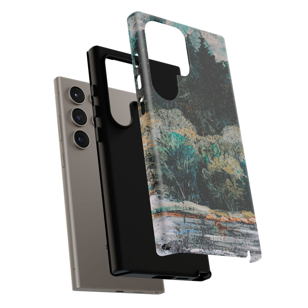 Phone Case - Moody Forest Landscape Protective Tough Case