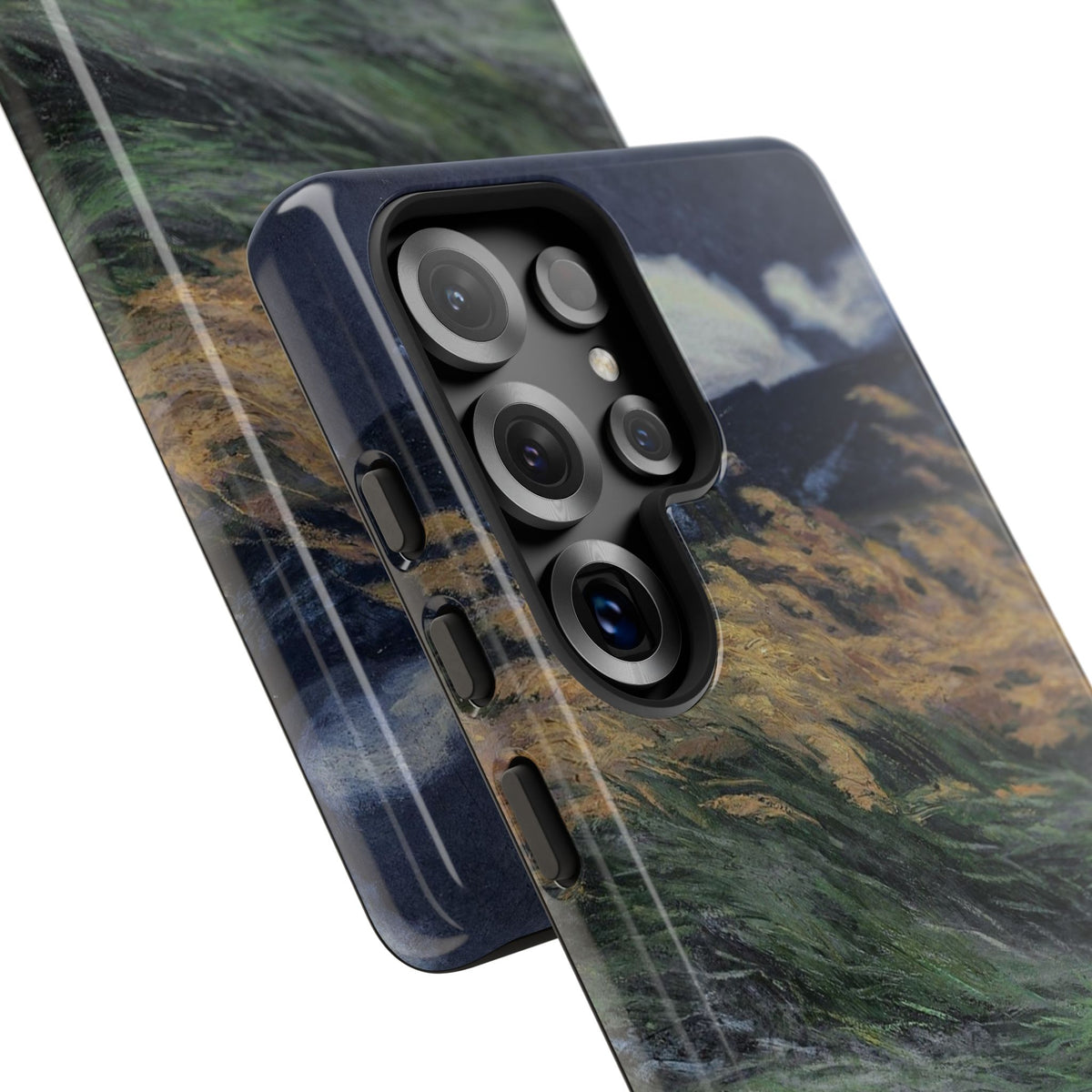 Phone Case — Windblown Coastal Landscape Durable Protective Cover