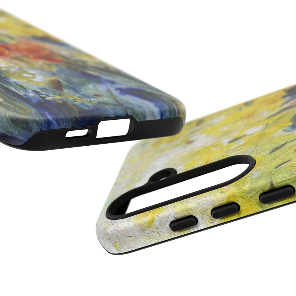Floral Watercolor Phone Case — Yellow Garden Tough Cases