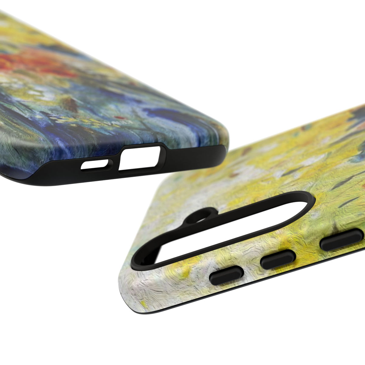 Floral Watercolor Phone Case — Yellow Garden Tough Cases