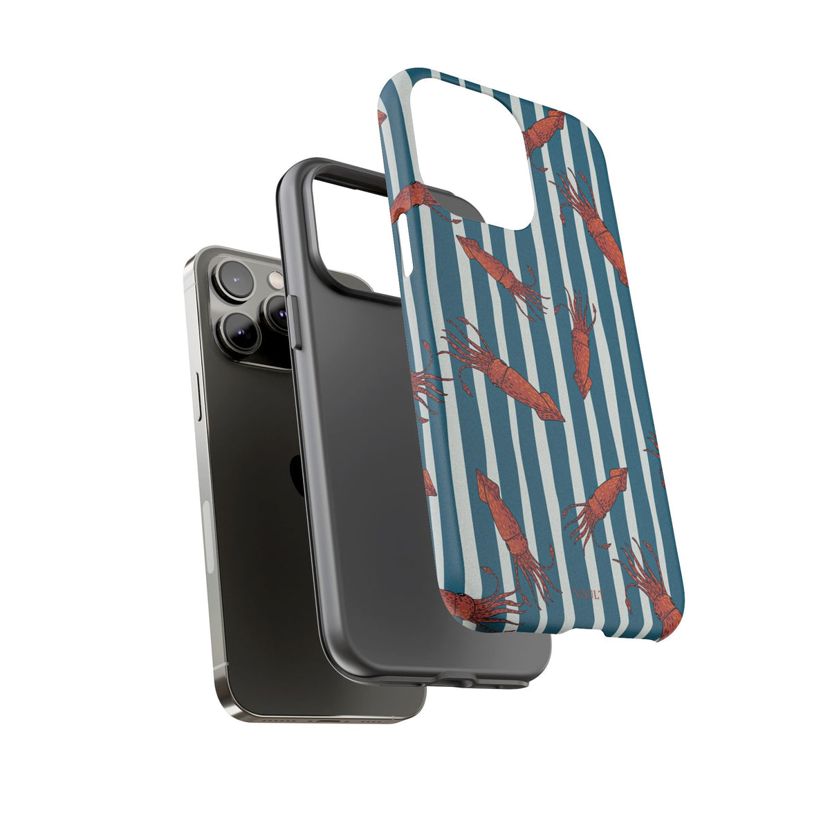 Shrimp Stripe Phone Case