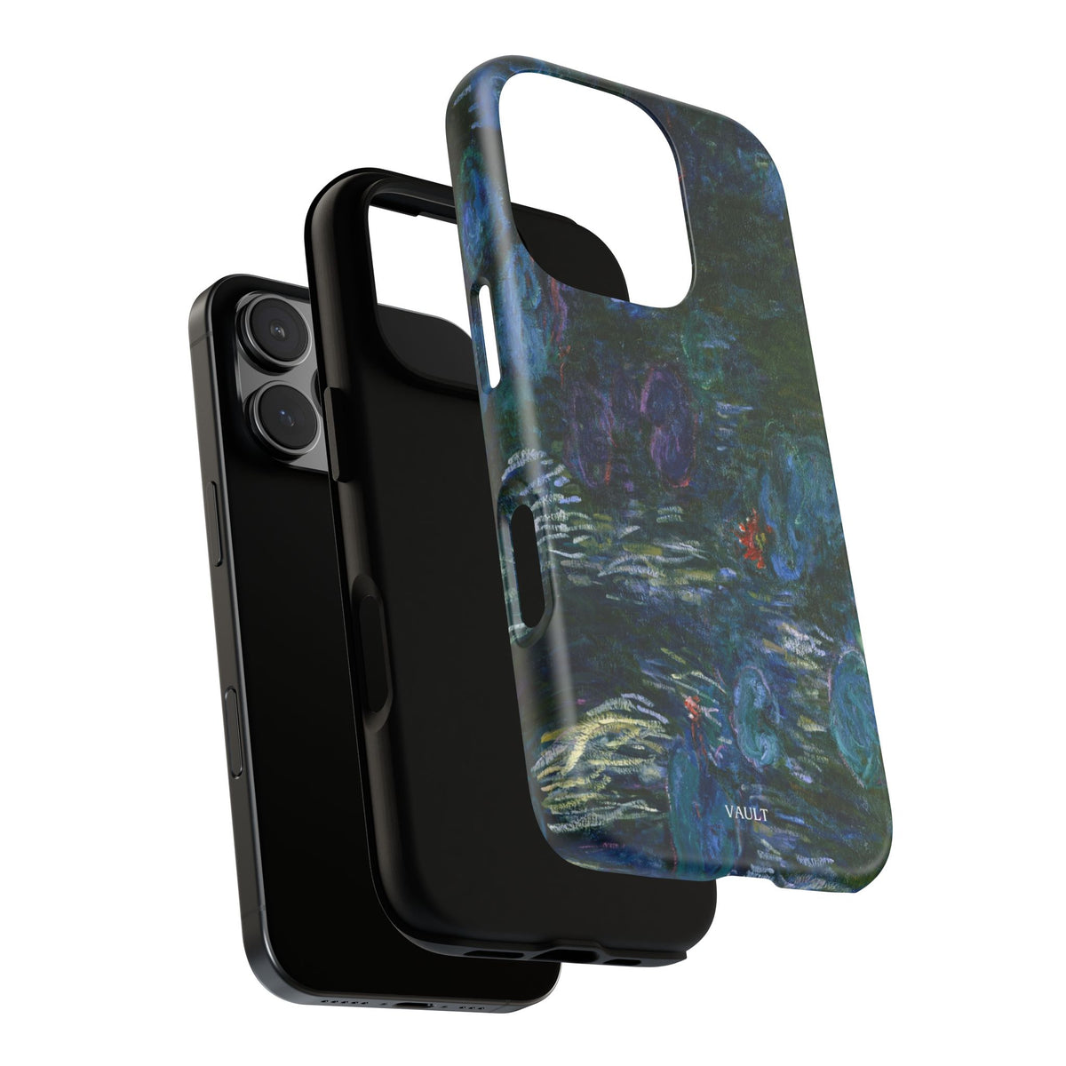 Water Lilies Tough Phone Case — Impressionist Art Protective Cover