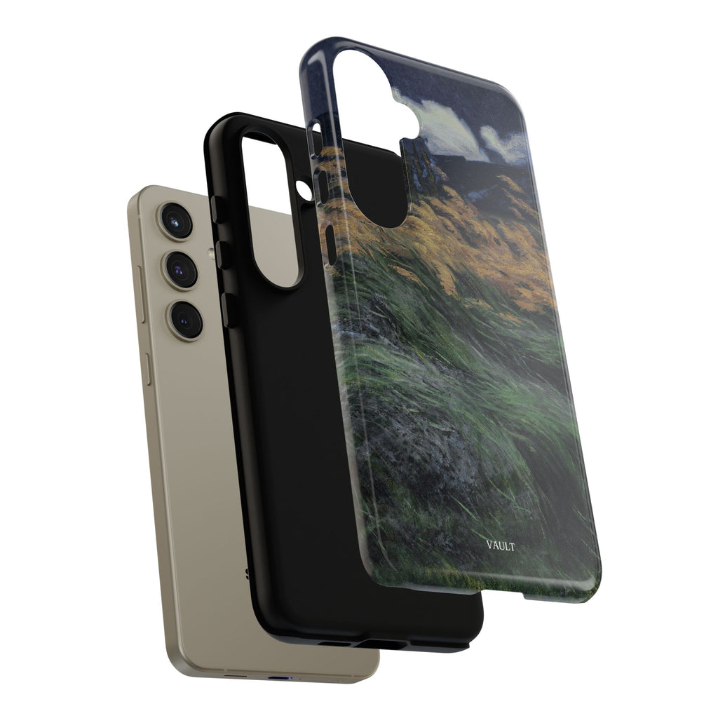Phone Case — Windblown Coastal Landscape Durable Protective Cover