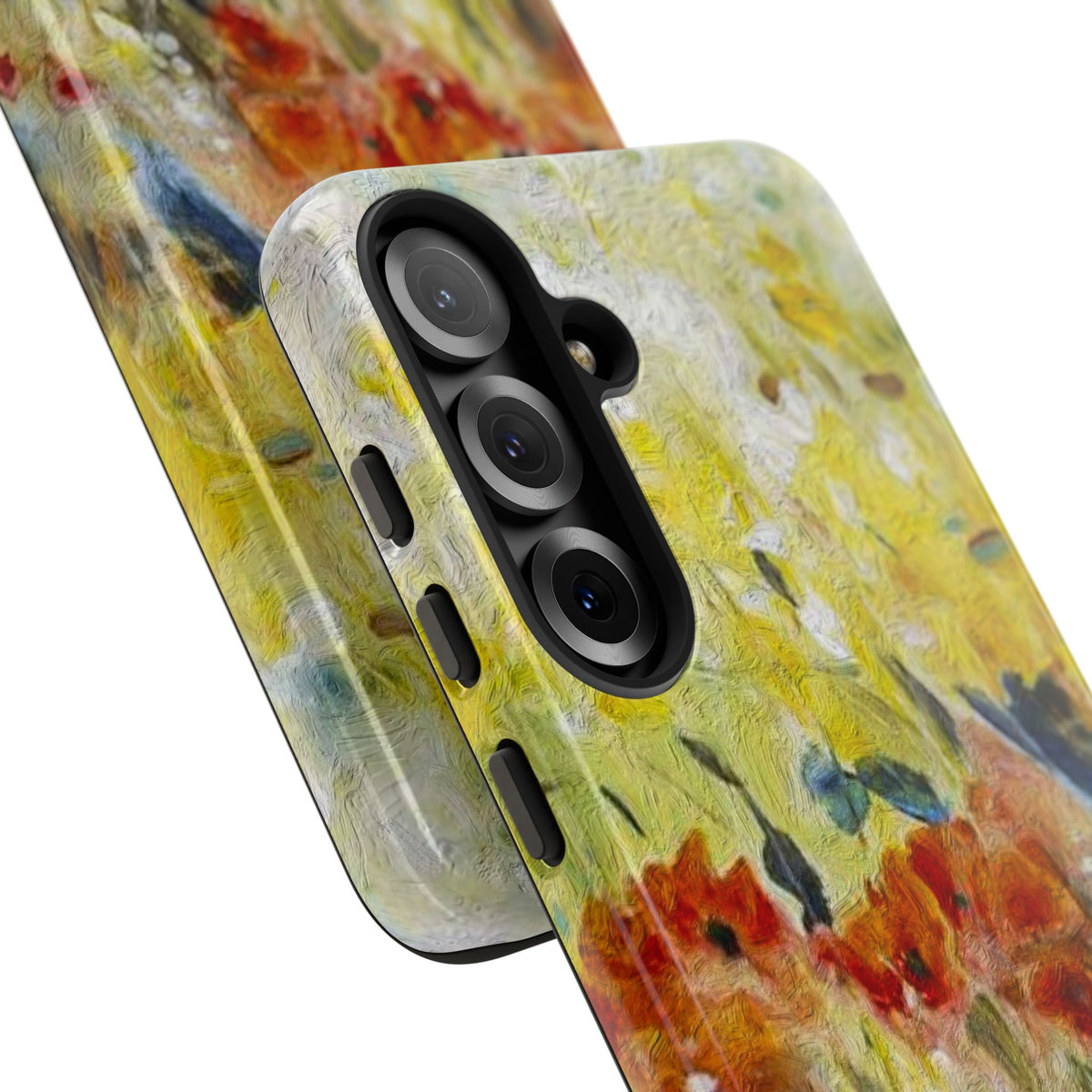 Floral Watercolor Phone Case — Yellow Garden Tough Cases