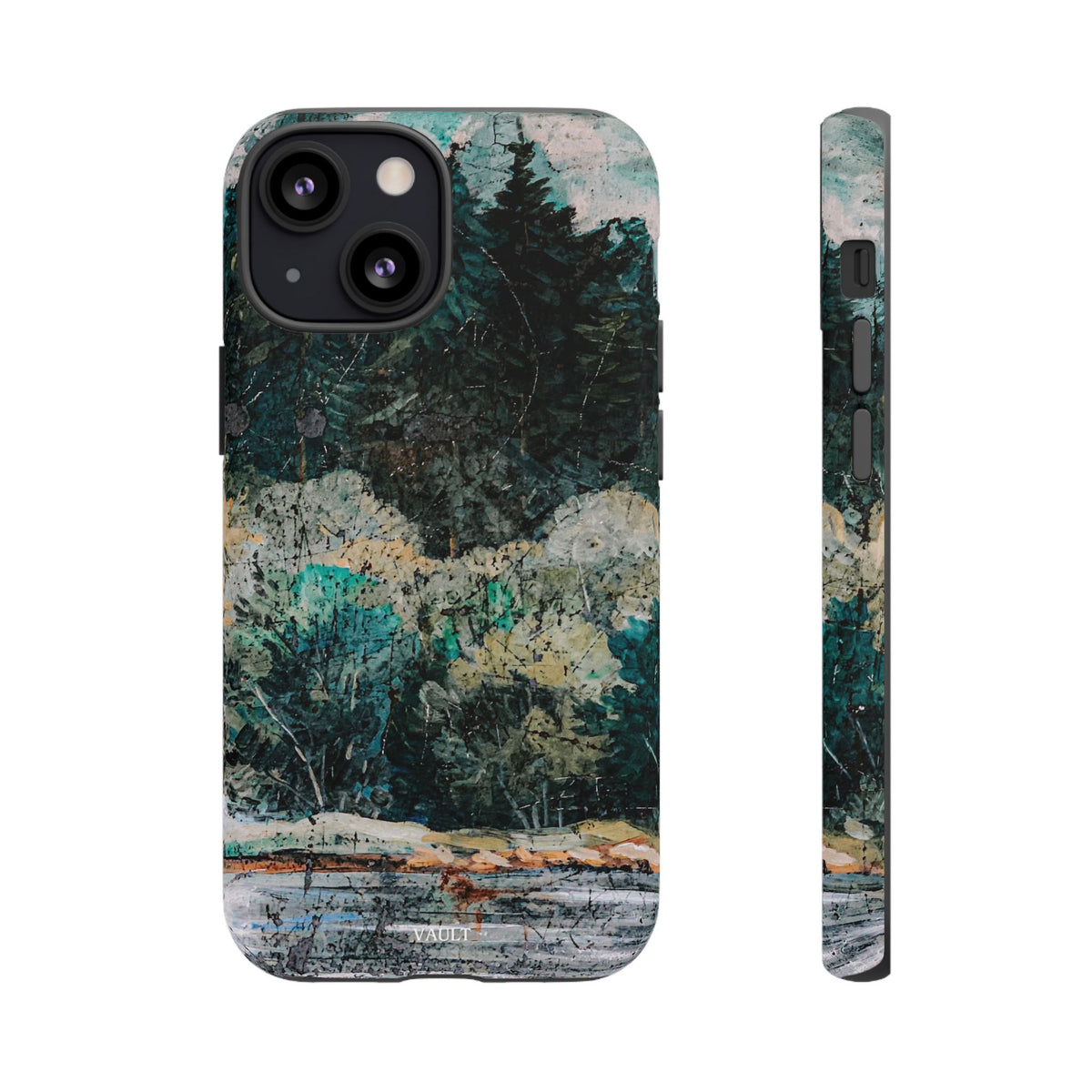Phone Case - Moody Forest Landscape Protective Tough Case