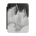 Marble Ink Kindle Case — Black & White Abstract E-Reader Cover