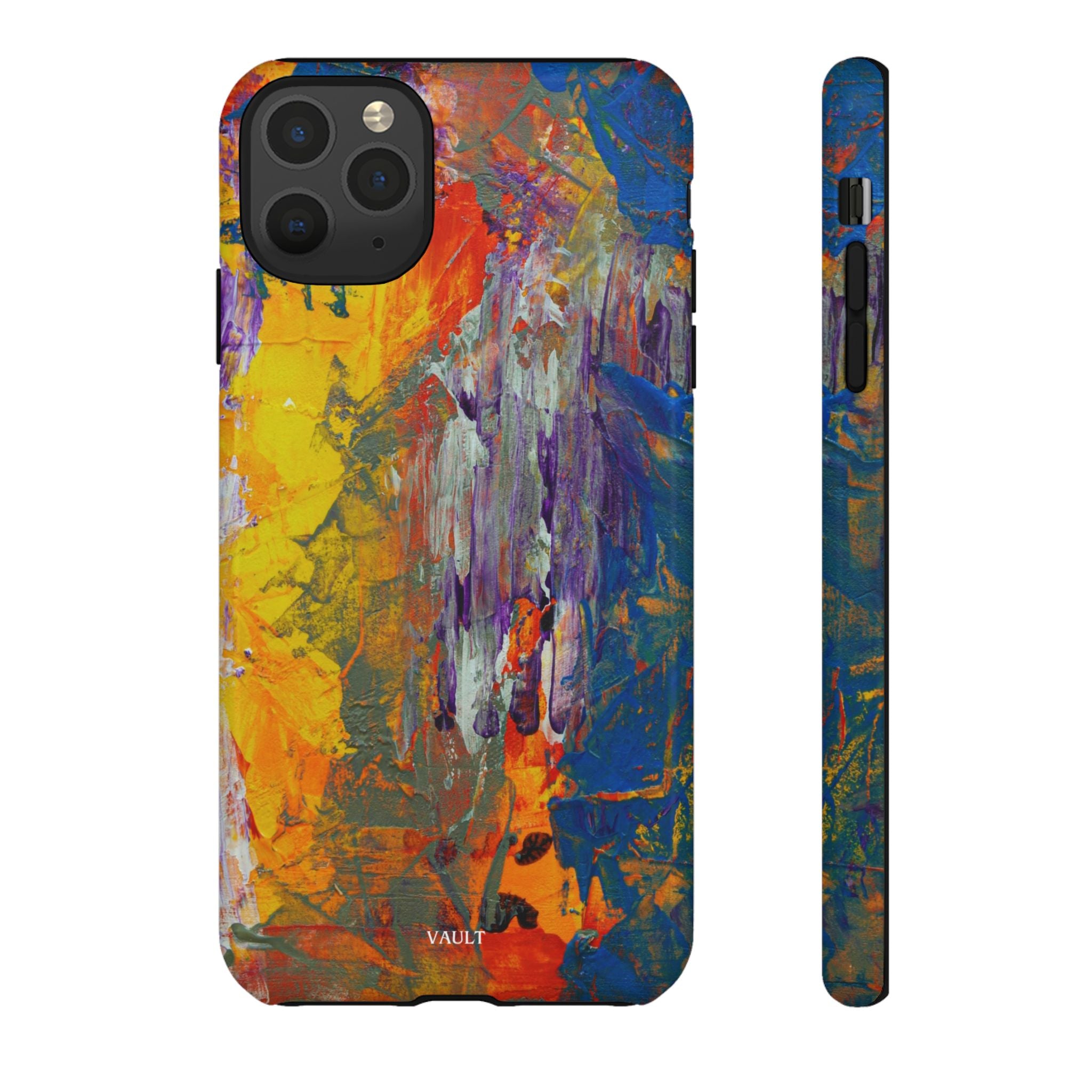 Abstract Color Splash Phone Case — Vibrant Artistic Protective Cover