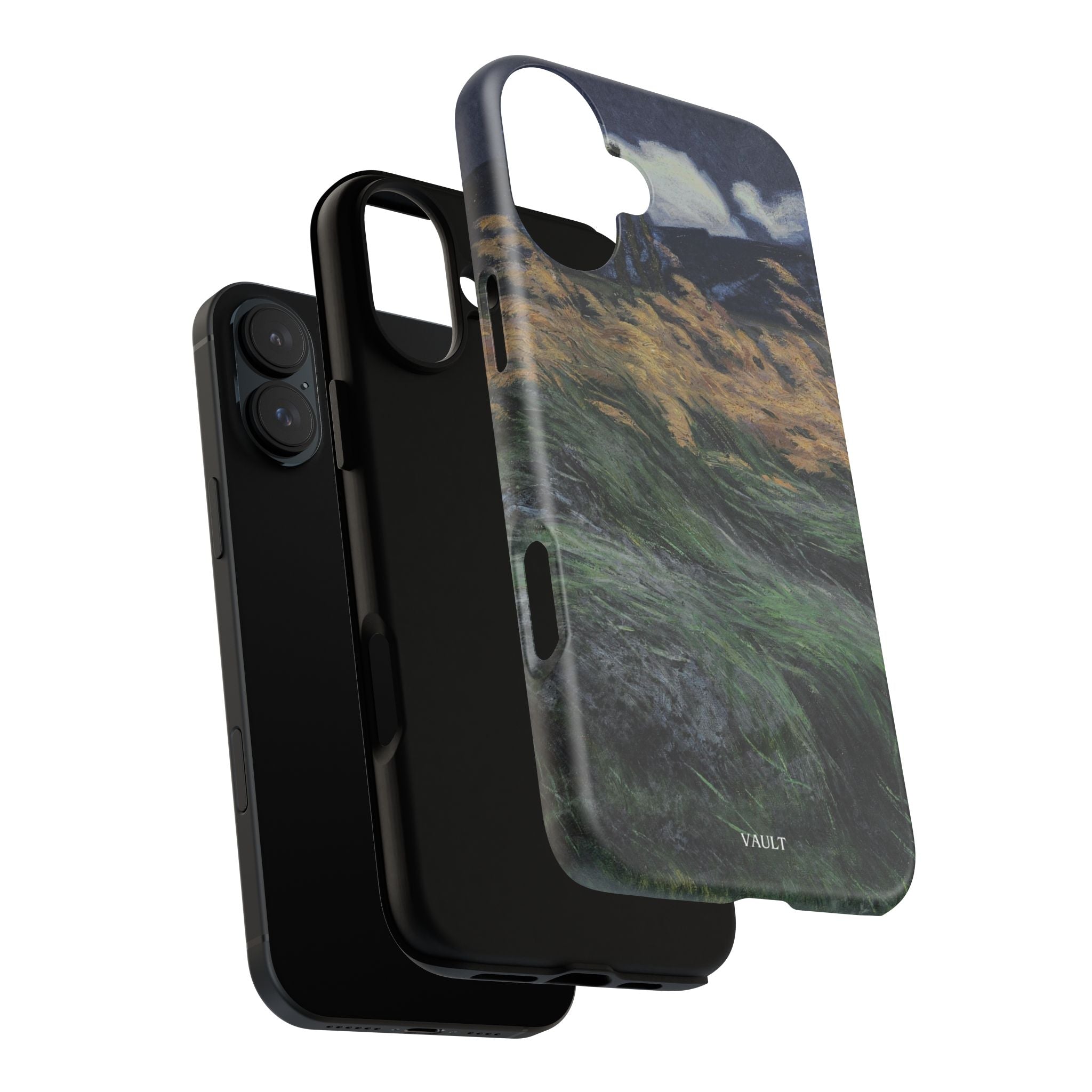 Phone Case — Windblown Coastal Landscape Durable Protective Cover