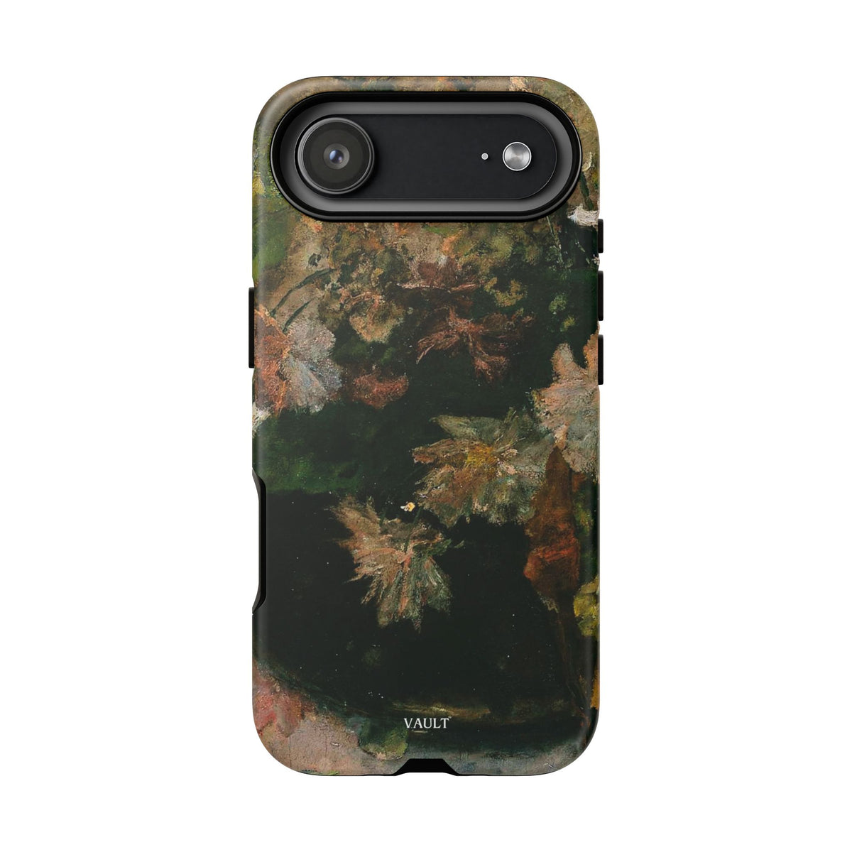 Floral Painterly Tough Phone Case — Vintage Autumn Leaves Phone Cover