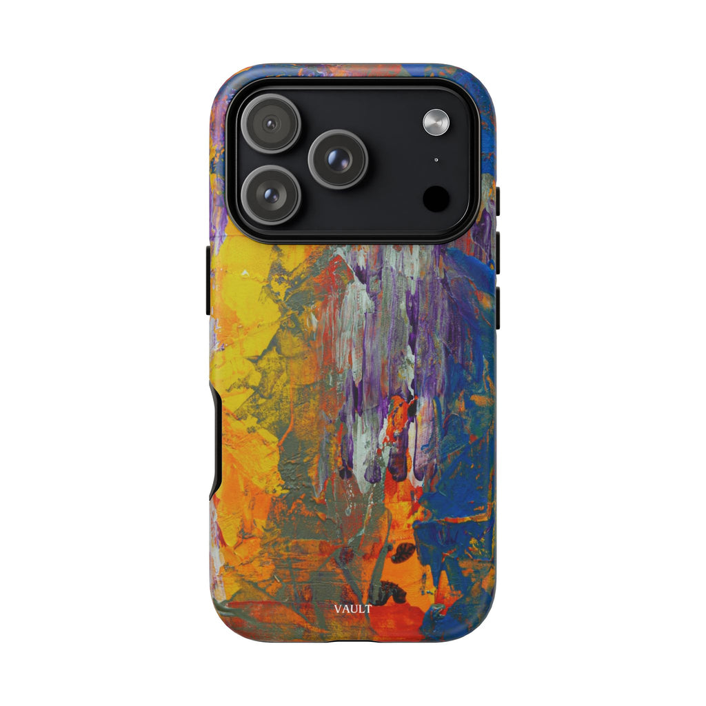 Abstract Color Splash Phone Case — Vibrant Artistic Protective Cover