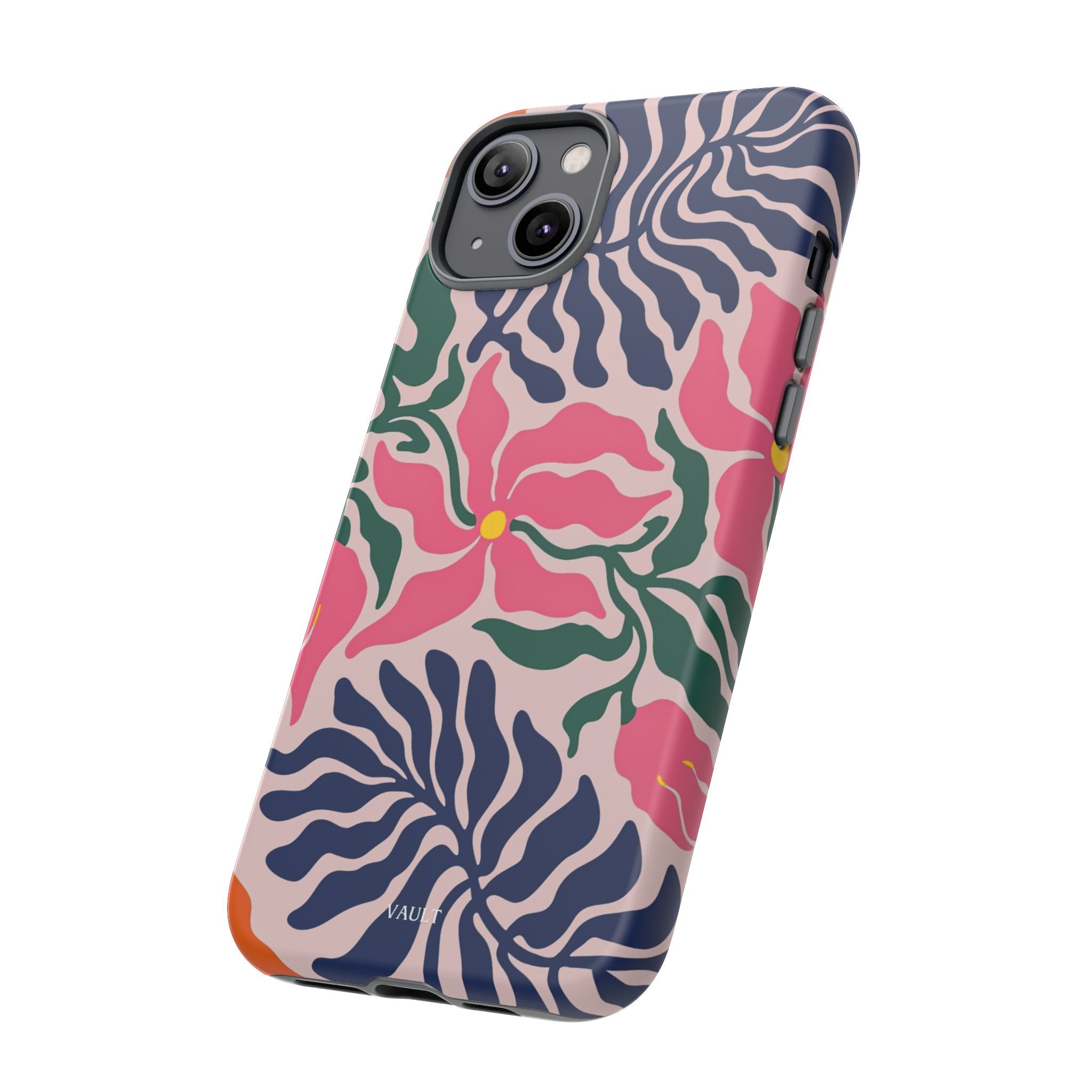 Floral Retro Tough Phone Case