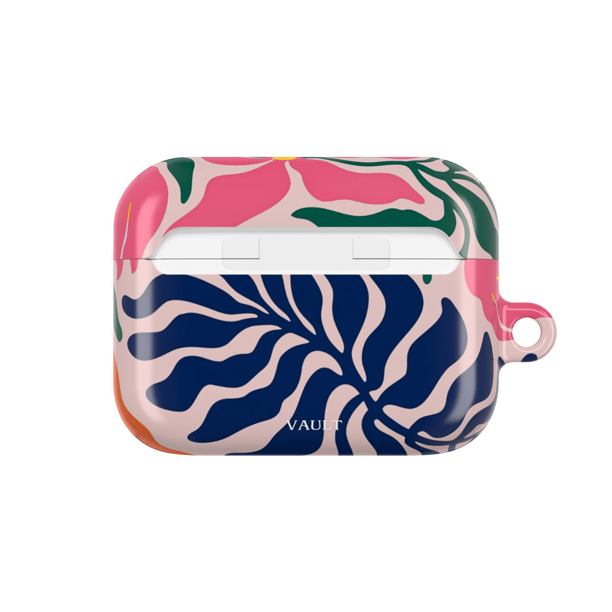 AirPod Case — Pink Floral Swirl Protective Cover